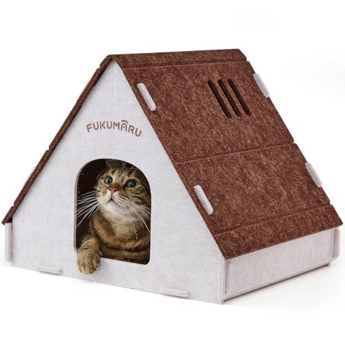 Cat Bed, Felt Pet Bed, New-style Small House Cat Bed, Tent — image 1