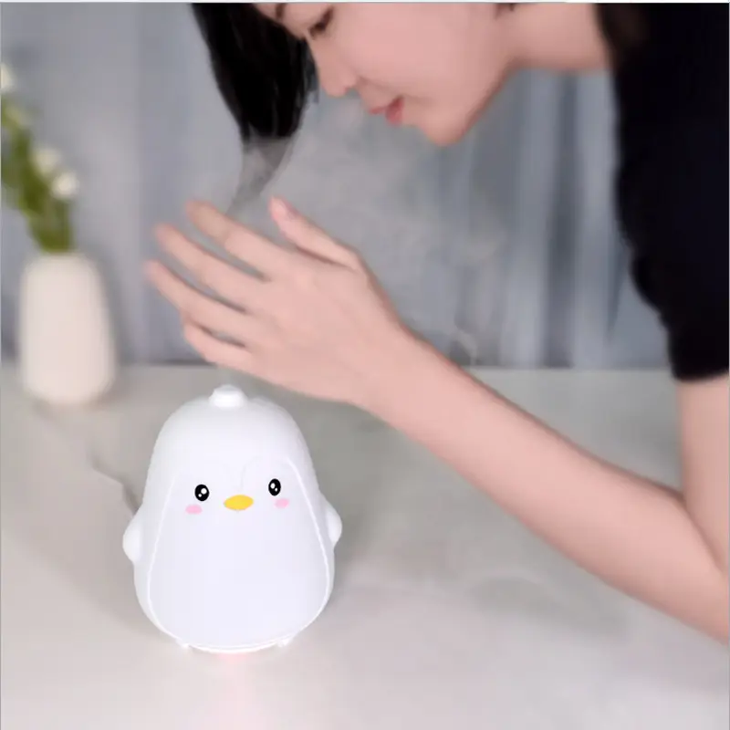 Penguin Night Light Aroma Diffuser Humidifier