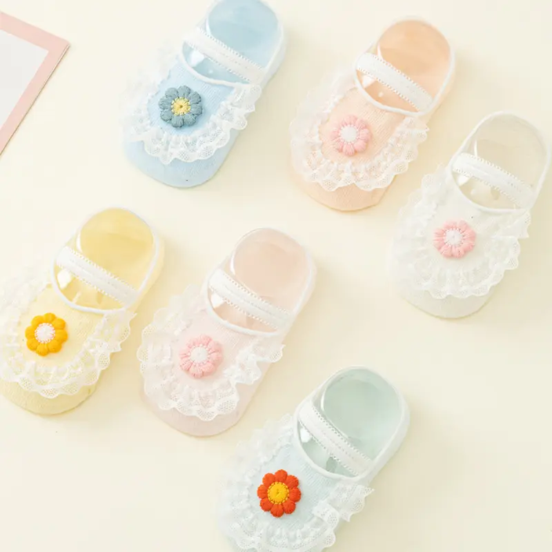 Summer Thin Cotton Newborn Room Socks Baby