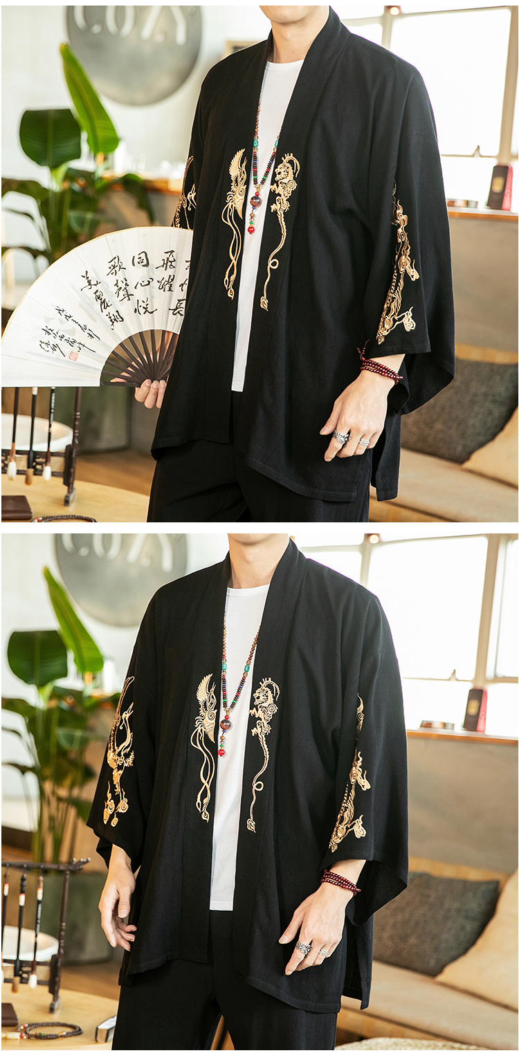 Title 1, Fashion Costume Embroidery Hanfu Men Chinese Style