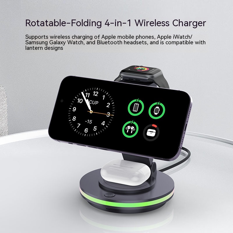 Magnetic Folding Wireless Charging Bracket - Image 10