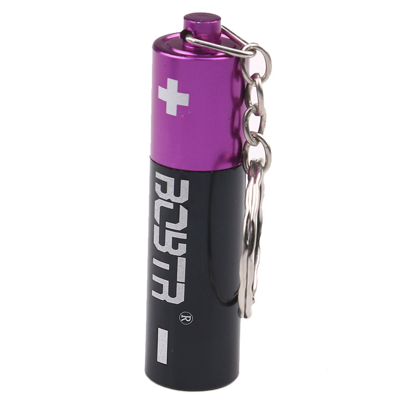 Title 5, Metal Battery Pipe With Keychain