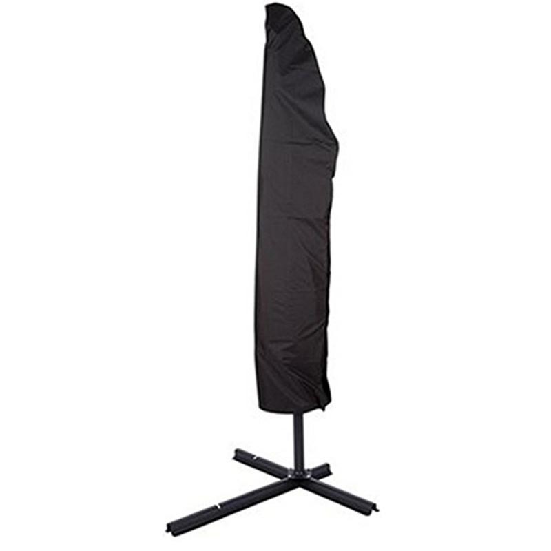 Rainproof And Windproof Roman Umbrella Cover Black - Shop at LoveMi