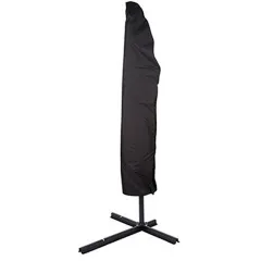 Rainproof And Windproof Roman Umbrella Cover - Black - View 1