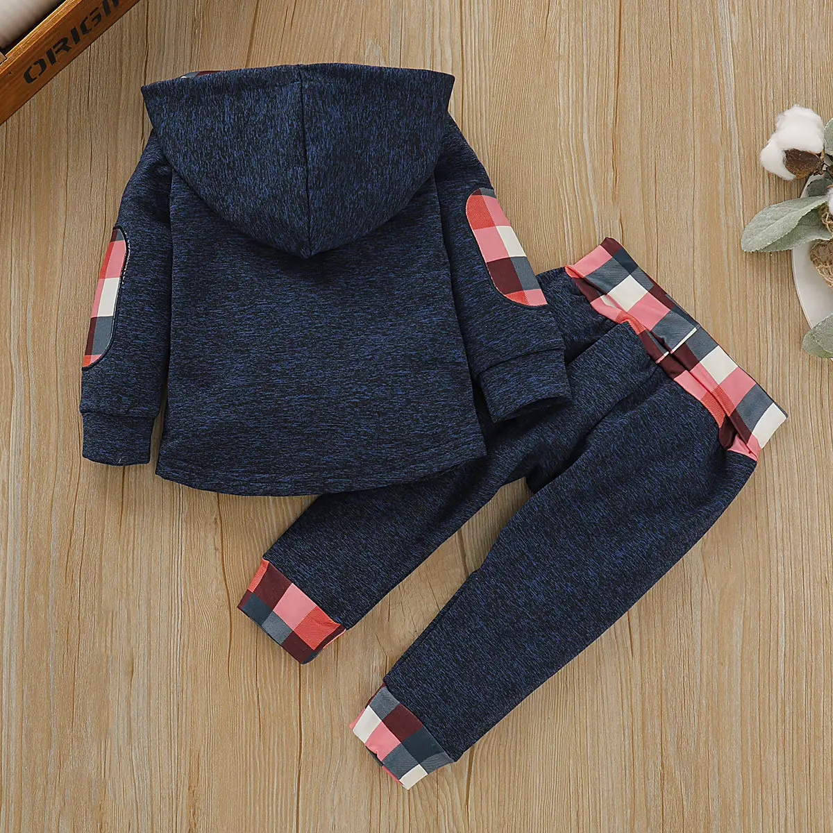 Girls' Plaid Fashion Personalized Set
