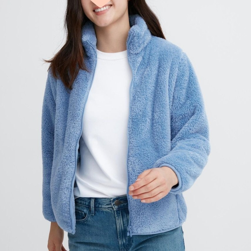 Thickened Stand-Collar Double-Faced Fleece Womens Coat
