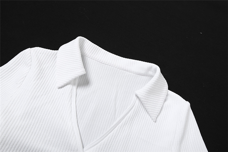 Women's Cropped Lapel Slim Top High Waist Trousers Suit