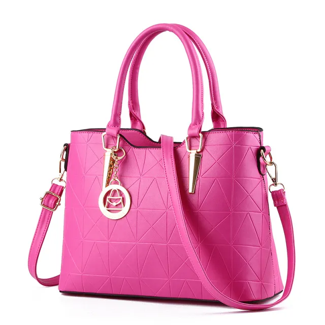 Women's Fashion Casual Large Capacity Shoulder Crossbody Bag Rose - Shop at LoveMi