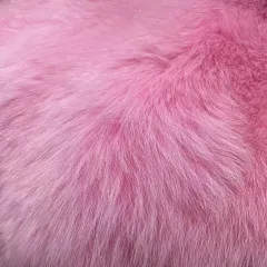 Short Stitching Winter Warm All-matching Top Jacket - Deep Pink - View 1