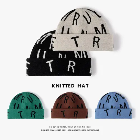 Outdoor Keep Warm Thick Fashion Men's Wool Hat