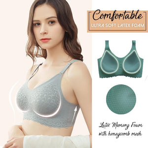 Title 3, Ice silk gathered bra women