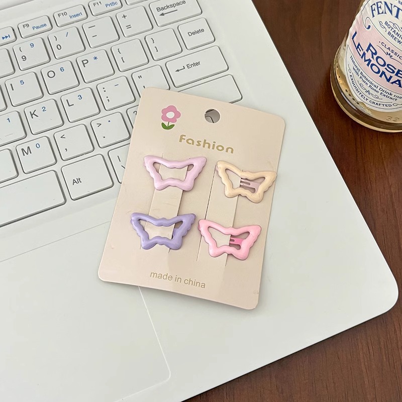 8 Pink Purple Butterfly 4PCs