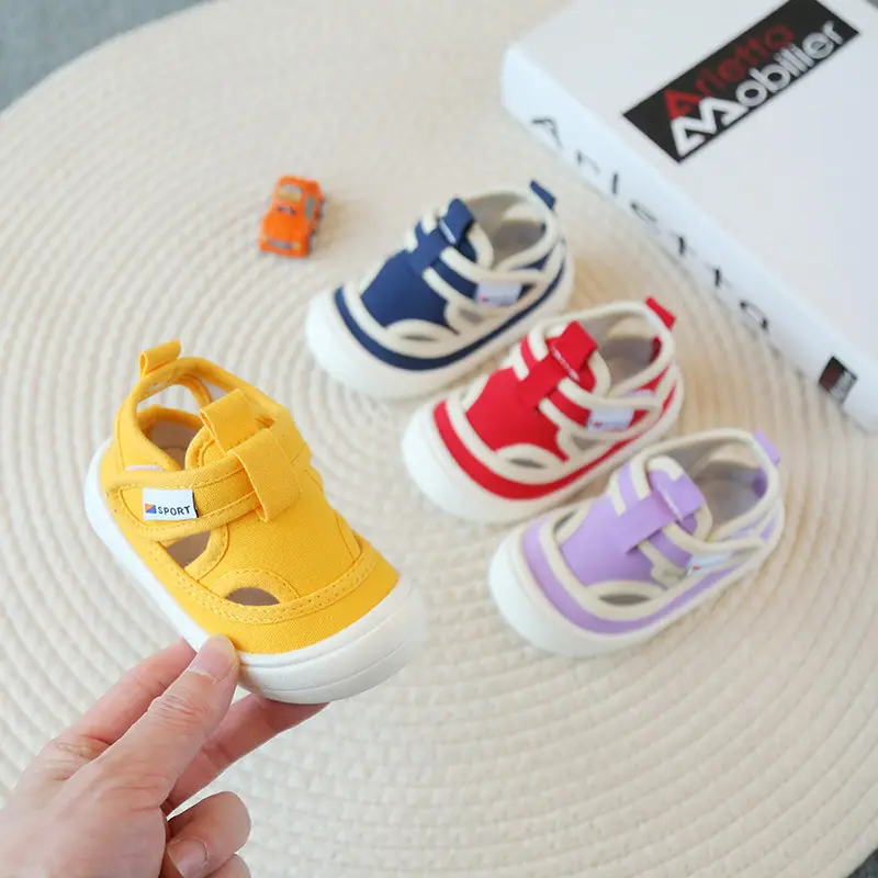 Children's Breathable Non-slip Canvas Shoes