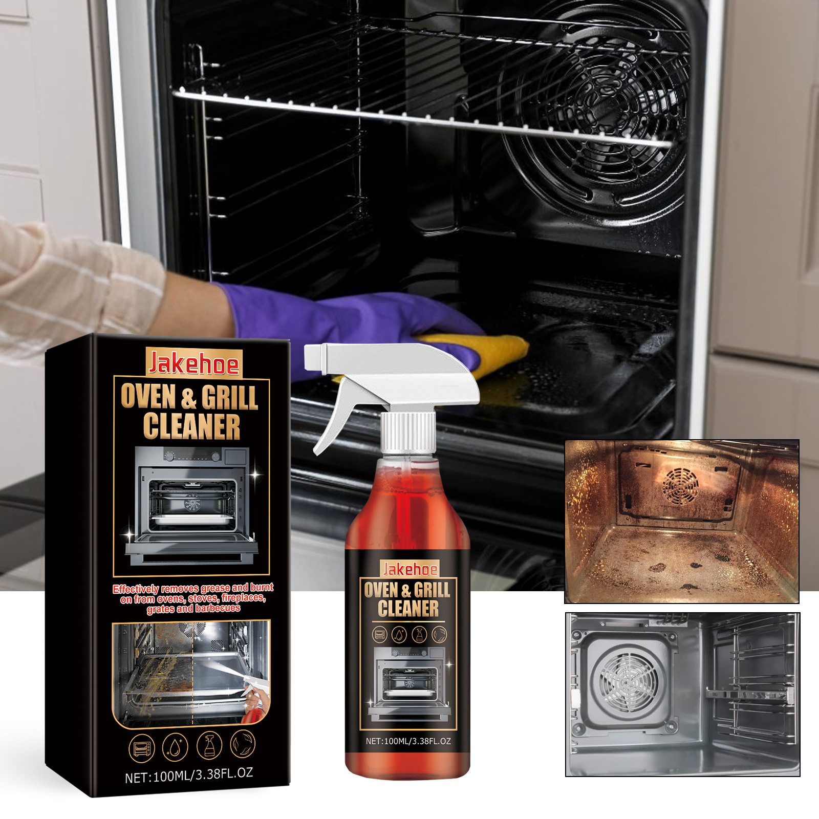 Title 8, Oven Grill Special Decontamination Deodorant De...