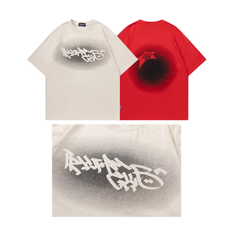 Men's And Women's Loose All-match Couple Casual Half Sleeve