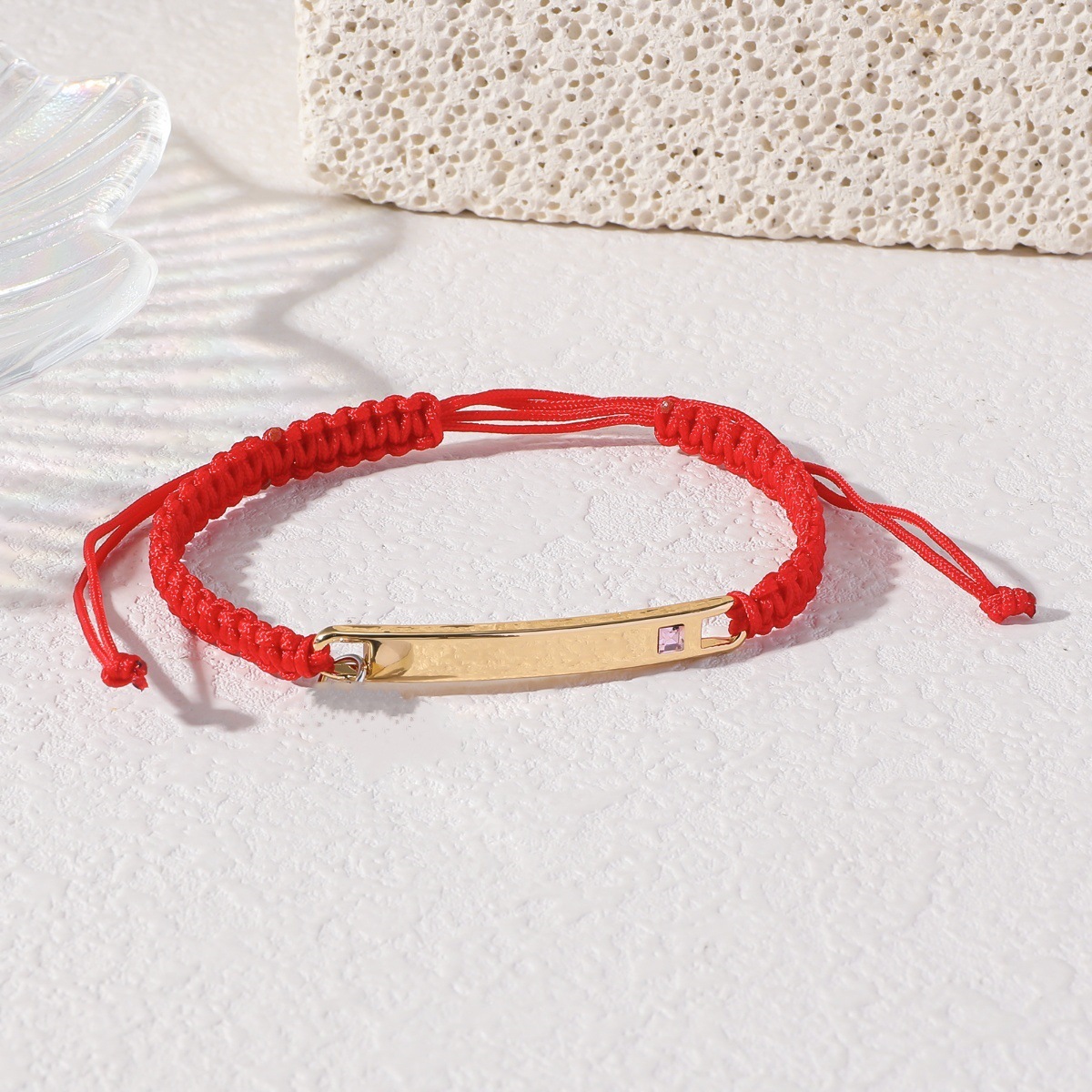 Zinc Alloy Braided Bracelet In A Couples Style