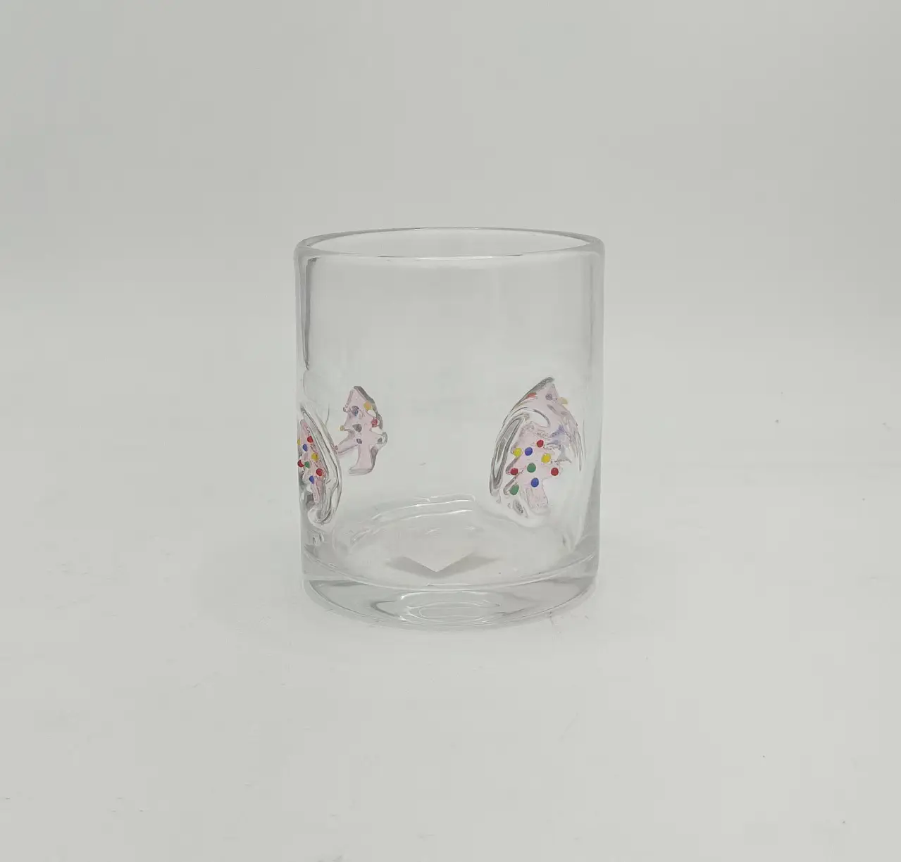 Fashionable Large-Capacity Painted Glass Cup