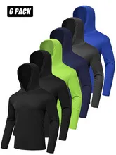 Autumn And Winter With Hat Pullover Long Sleeve T shirt Afo510 - Shop at LoveMi