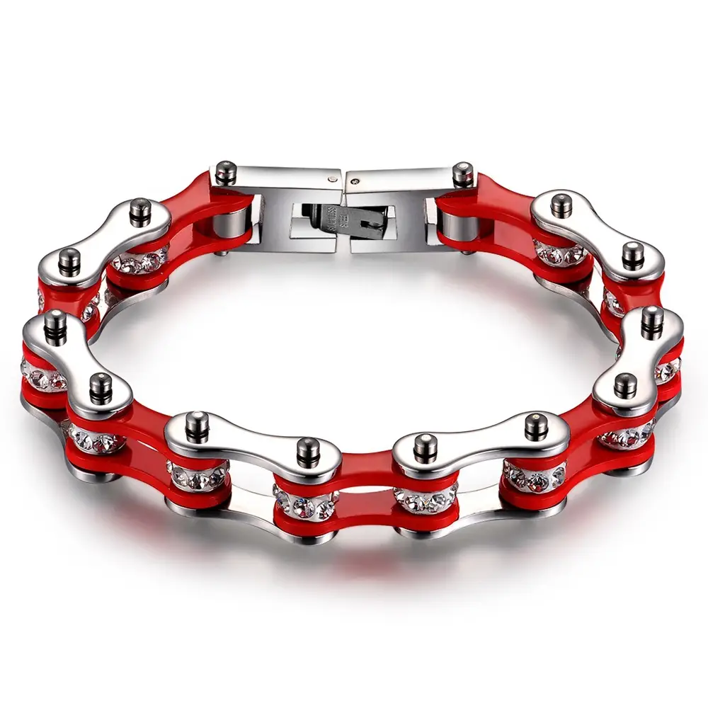 Zircon Bicycle Bracelet