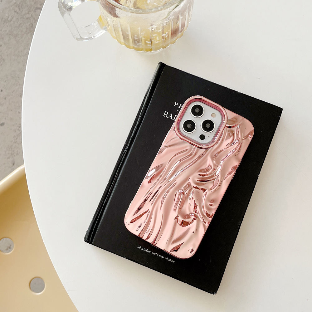 Three-dimensional Pleated Pattern Soft Phone Case - Image 15