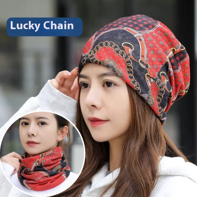 Thin Sleeve Cap Breathable Chemotherapy Pile Heap Cap Lucky Chain - Shop at LoveMi