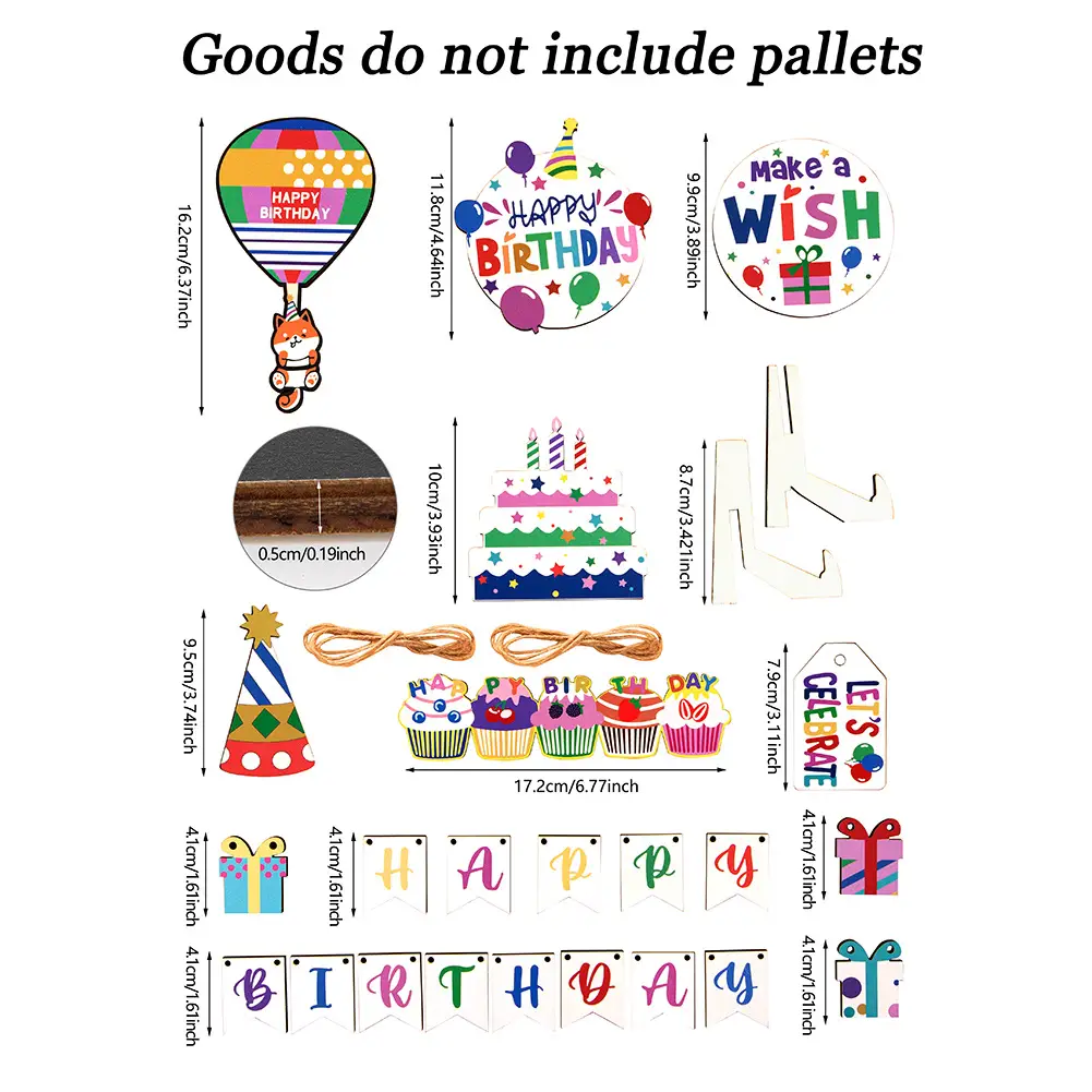 Birthday Party Theme Home Layered Tray Decorations