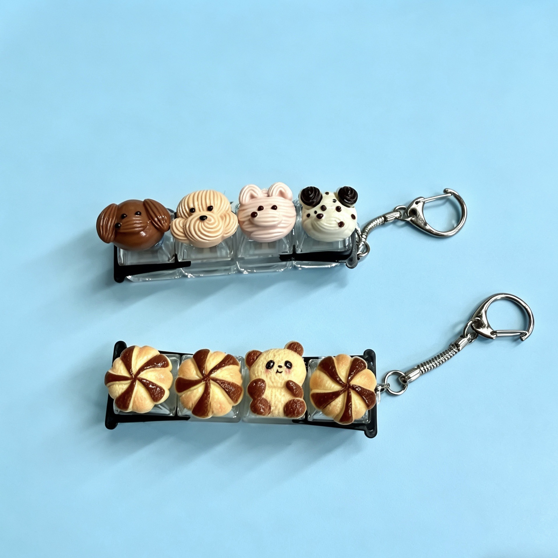 Chewable Stress-relief Toy Patch Keychain