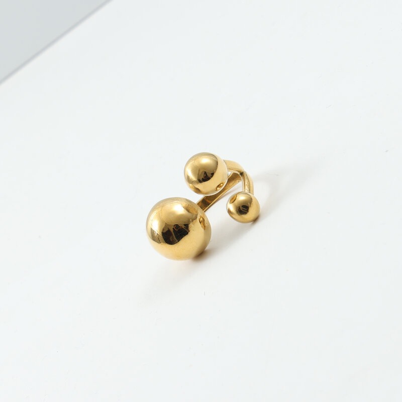 THREE ROUND BEADS DIFFERENT