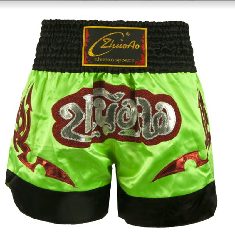 Bright Green Muay Thai Shorts