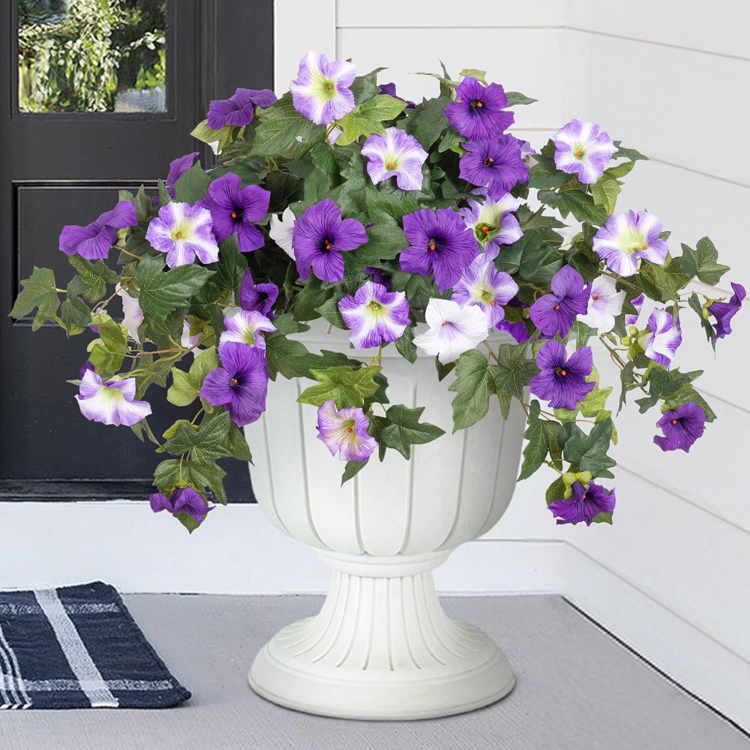 12 Fork Plastic European Courtyard Outdoor Garden Flower Container