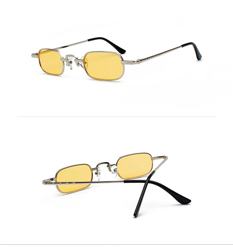 Title 9, Quadratische Sonnenbrille mit kleinem Rahmen fü...