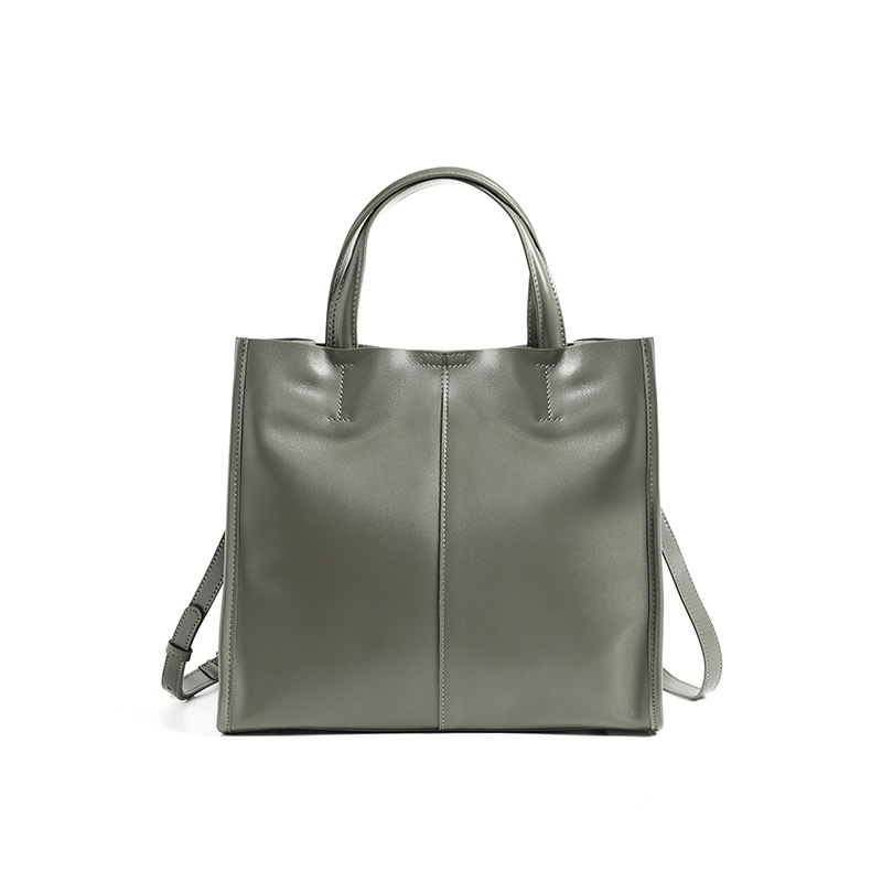 Genuine Leather High-End Womens Stylish And Versatile Handbag thumbnail 7