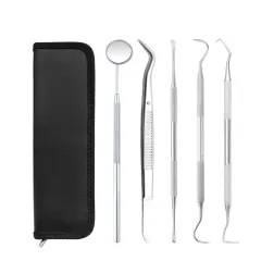 Dentist Dental Tools Household Care Teeth Cleaning Blade Teeth Pick Teeth Removal Dental Stones Cleaning Teeth Teeth Cleaner - Dentist 5Piece Set - View 1