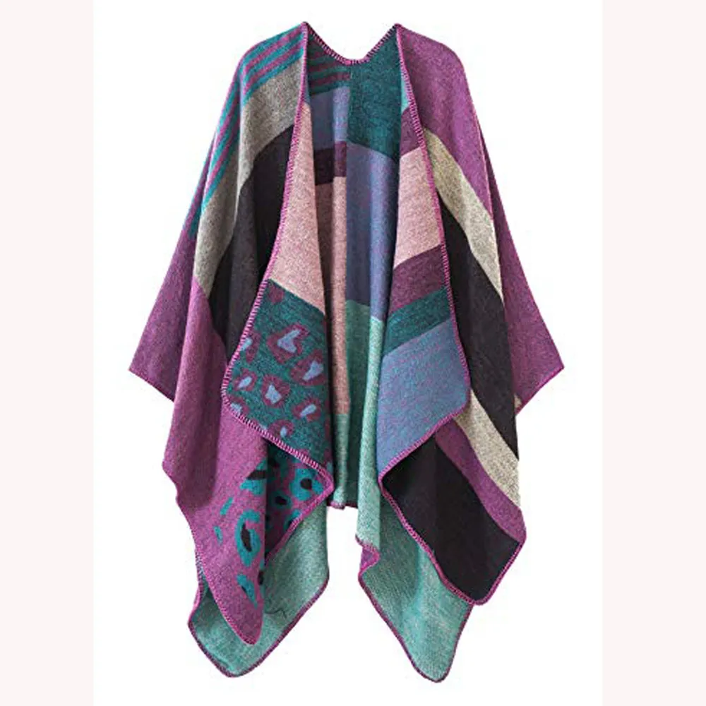 European And American Street Classic Fashion Wave Shawl - Style 1-150Cm
