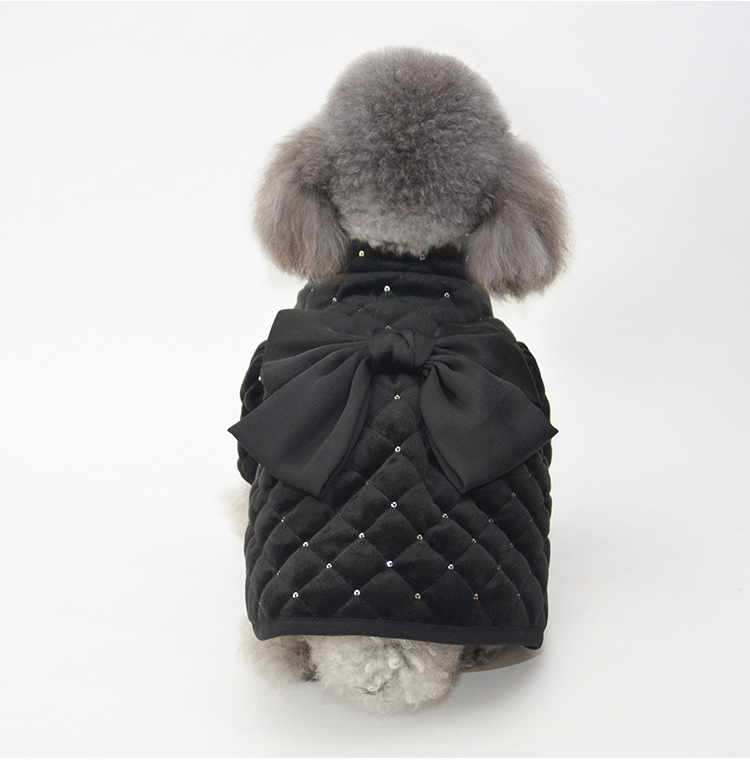 Title 7, The New Pet Cotton Coat Keeps Warm and Velvet S...