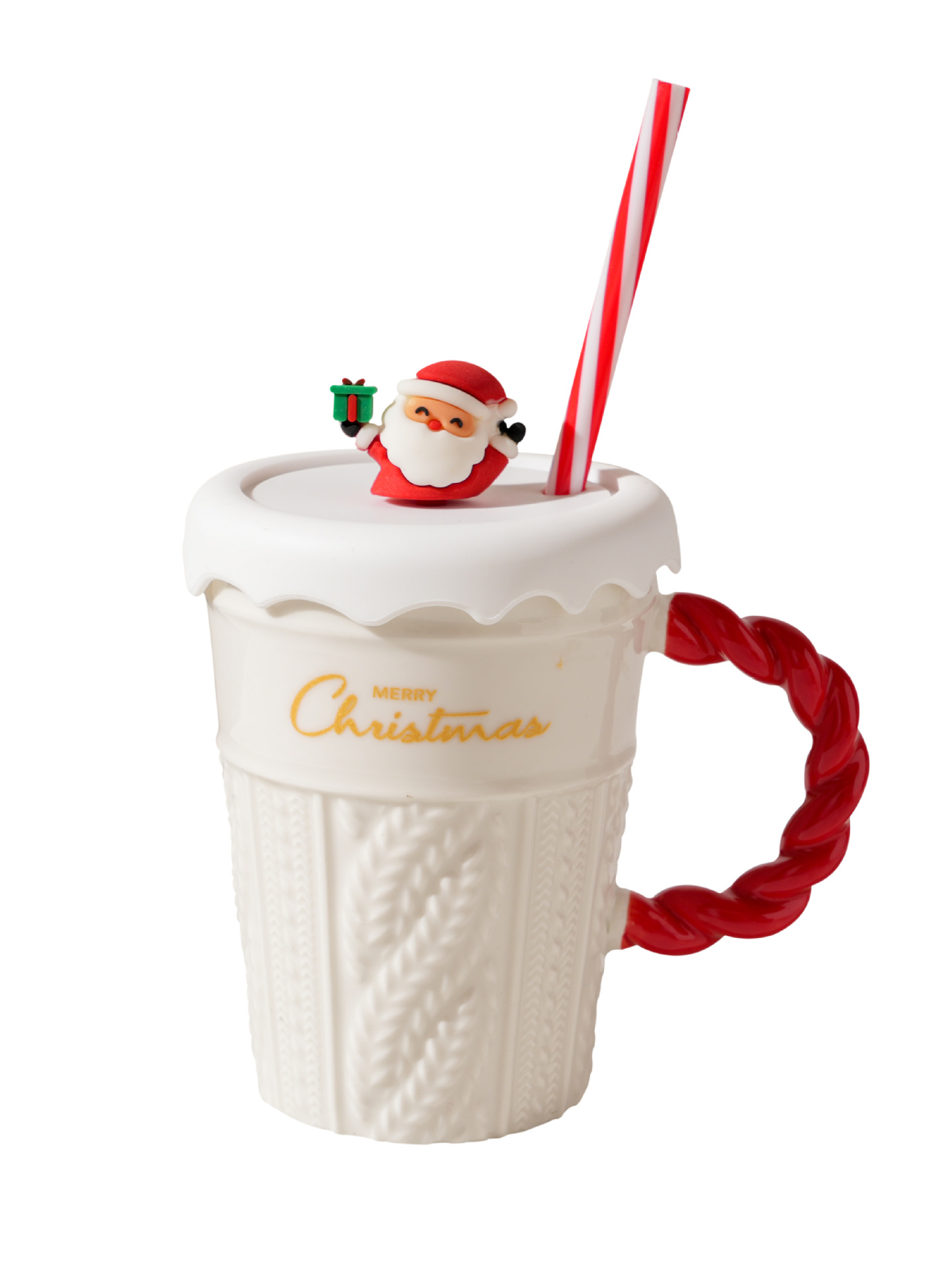 Sweater Christmas Cup White