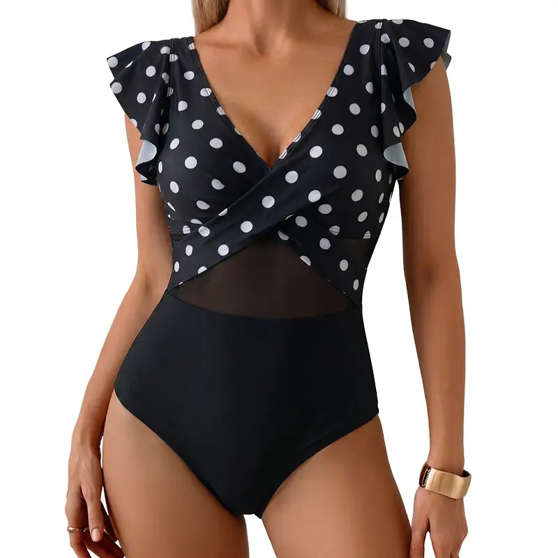 Modest One-piece Bikini Women's Swimsuit