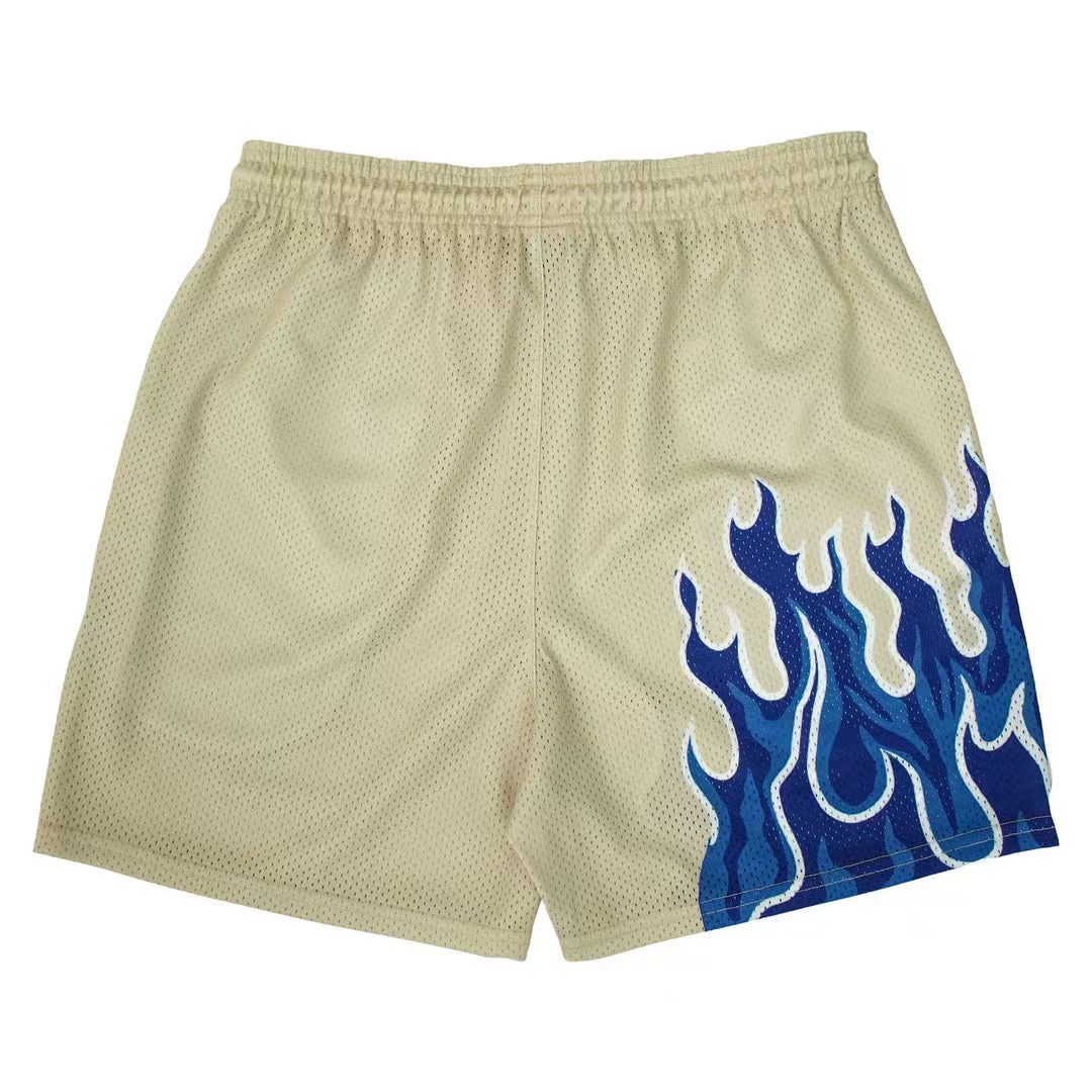 Title 4, Novos shorts masculinos Flame, secagem rápida p...