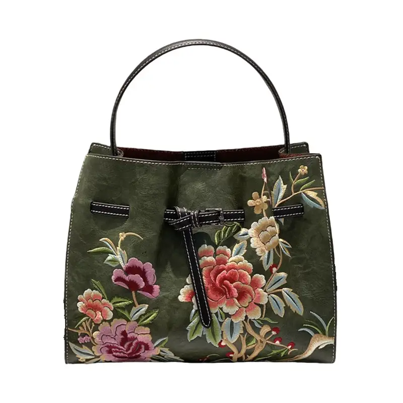 Retro Chinese-style Hand-carrying Crossbody Shoulder Bag