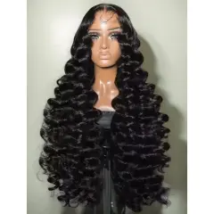 300 Density Loose Wave HD Lace Wig - 13X4 20Inches - View 1