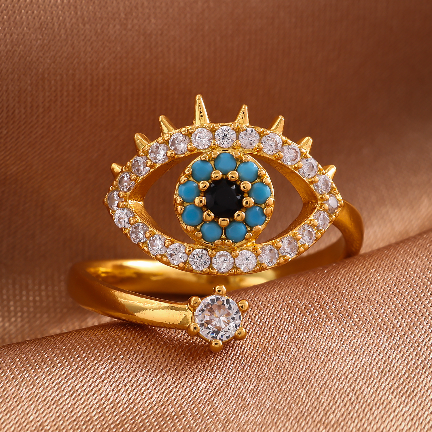 Versatile Zircon Womens Ring Jewelry Accessory 8