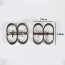 7 Double Ring Brooch