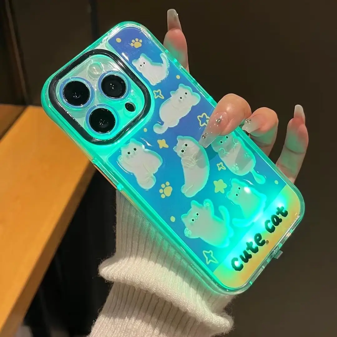 Cute Cat Star For 16Promax Phone Case