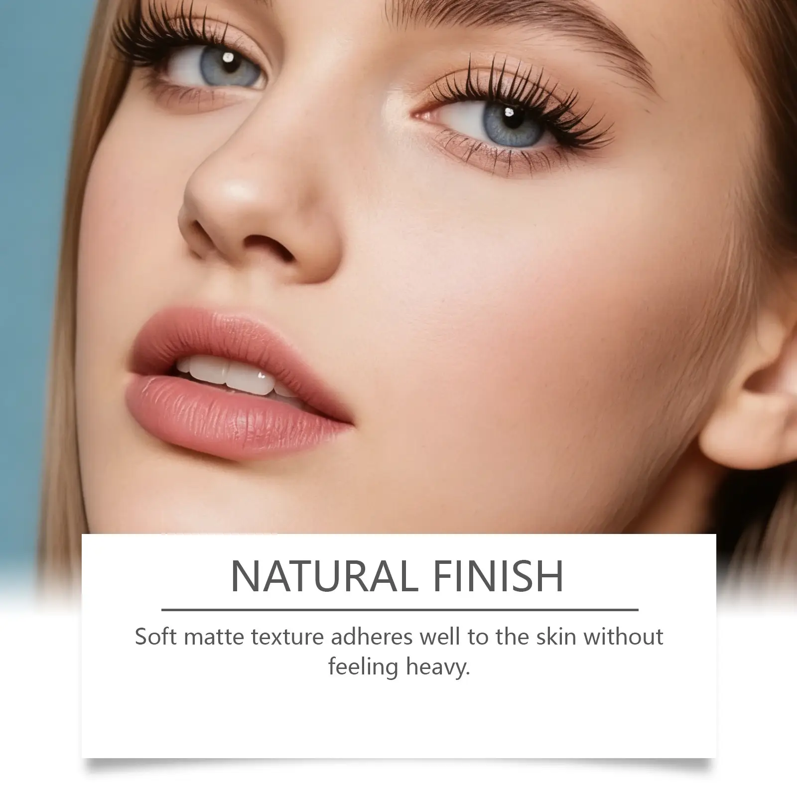 Natural Lightweight And Smooth Foundation With Sheer Finish And Graduated Buildable Coverage
