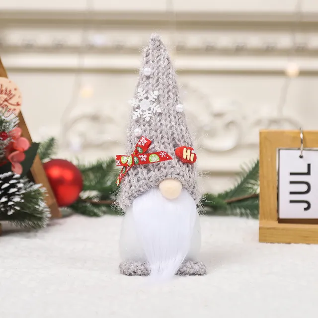 Christmas Decorations Cartoon Candy Doll Ornaments Gray - Shop at LoveMi