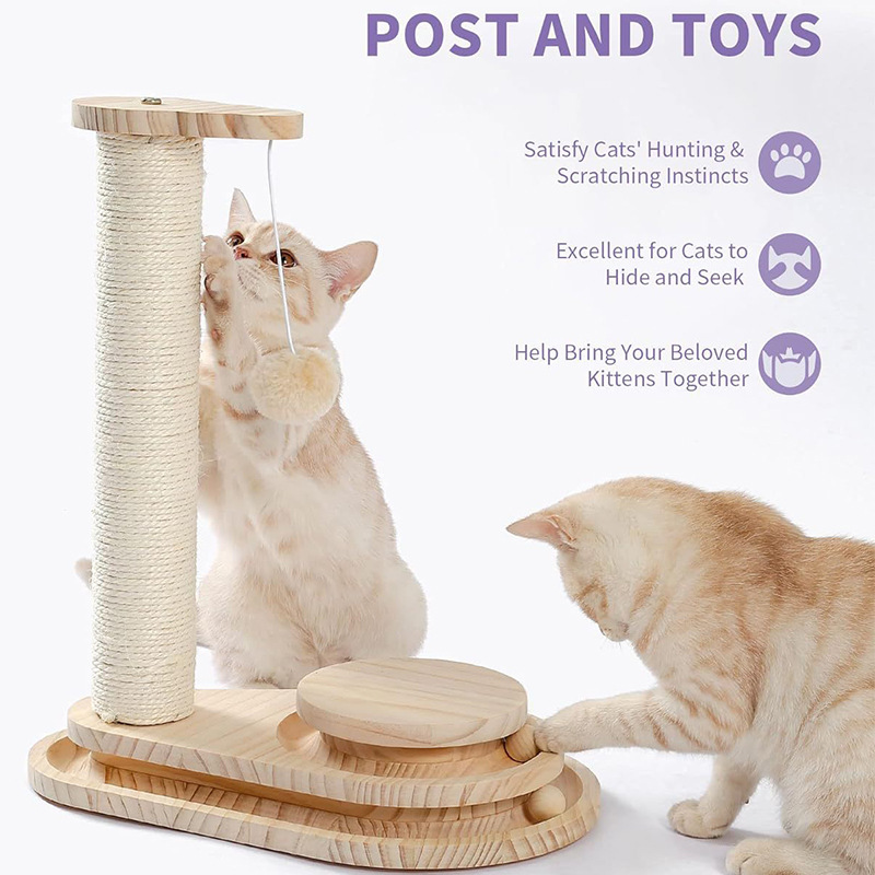 Wear-resistant And Lint-free Cat Scratch Post