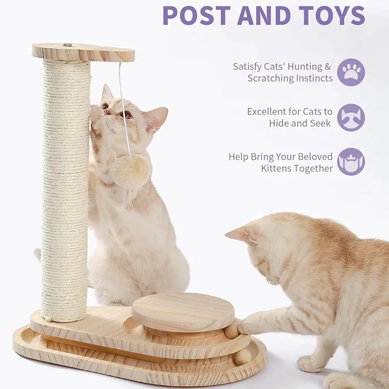 Wear-resistant And Lint-free Cat Scratch Post