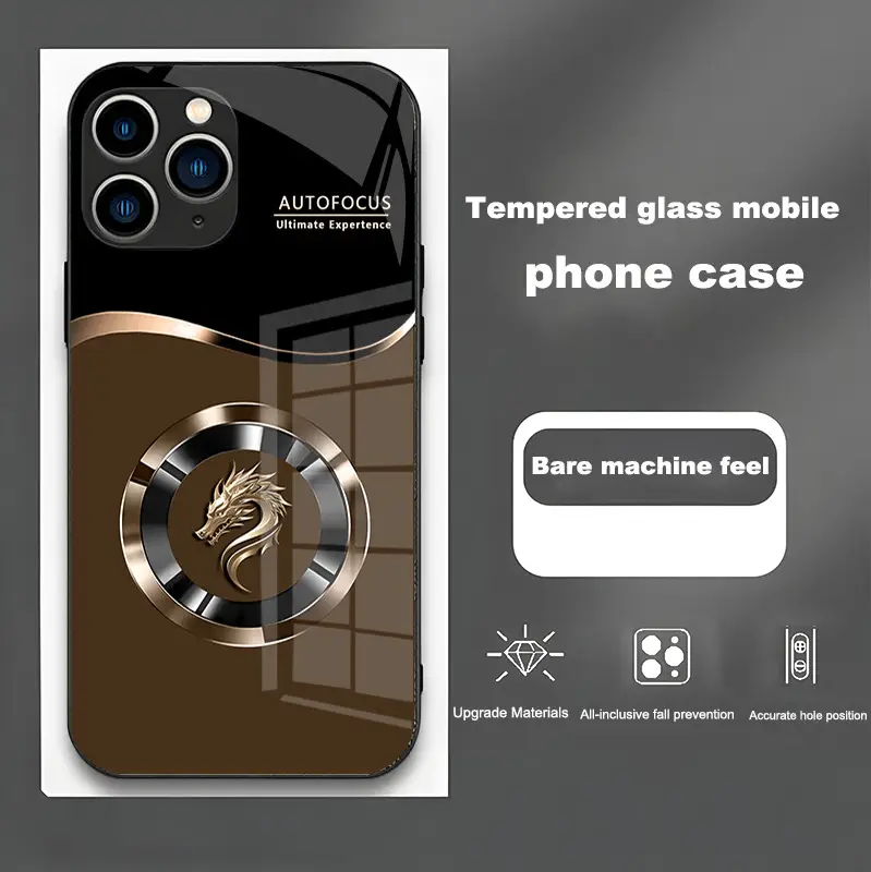 Liquid Glass All-inclusive Drop-resistant Phone Case