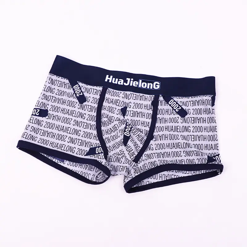 Men's Ice Silk Ns Style Printed Breathable Underwear