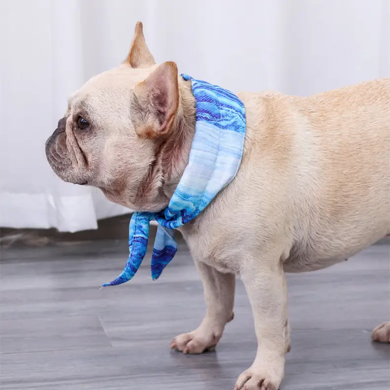 Pet Fashion Cooling Cat Ice Scarf